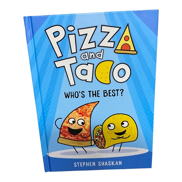 random house Other - Pizza and Taco: Who’s the best? Book by Stephen Shaskan Hardcover-new